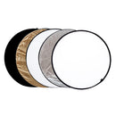 32in 80cm 5 in 1 Camera Light Multi Collapsible Reflector for Photograph