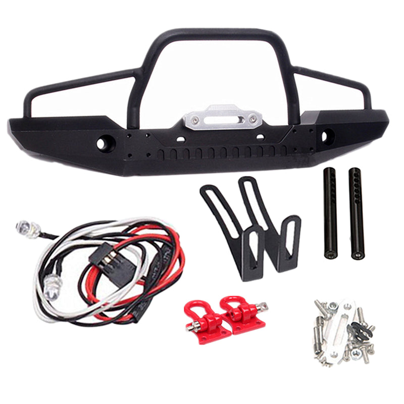 1/10 Front Bumper for Axial SCX10 90046 90047 Traxxas TRX-4 Rock Crawler Car