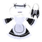 1/4 BJD Smart Doll Clothes for Dollfie DOD SD DD Dress Hairband Apron Maid Uniform Cosplay Outfit White