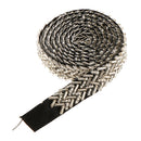 1Yard Beads Embroidered Lace Trims Fabric Ribbon Sewing Applique Embellishments 12mm Black