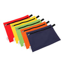8.66 x 11.4" Travel Zipper Stuff Sack Camping Clothes Gadgets Accessories Storage Bag with Hanging Loop - Random Color