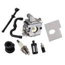 Caruretor Fuel line Filter Intake Manifold Boot Spark Plug for STIHL 017 018 MS170 MS180 Chainsaw