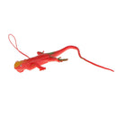 Simulation Plastic Lizard Wildlife Animal Model Toy Kids Gift Figure Toy Xmas Red