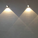 Simple LED Rotation Lamp Wall Mounted Down Light for Hotel Living Room 6W