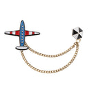 Elegant Alloy Military Medal Badge Mens Cloth Brooch Pin Jewelry Accessory