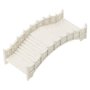 Plastic Crafts Toy Sand Table Model Garden Decor Park Retro Bridge Mold
