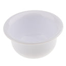 Durable White Plastic Men's Salon Hairdressing Shaving Mug Soap Bowl Barber Beard Shave Brush Soap Mug Cup