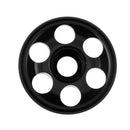 Aluminum Alloy 1 1/8'' Headset Top Cap Riser Stem Cover for MTB Road Bike Bicycle Fixed Gear Black
