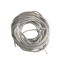 10m Waxed Nylon Thread Cord String for Necklace Bracelet Jewelry Hand Sewing String Beading DIY 1.5mm Light Grey