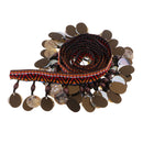 1 Yard Ethnic Sequin Shell Beaded Tassel Edging Fringe Trim for Sewing DIY Craft Millinery Clothing Decoration