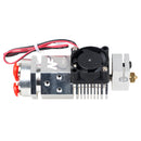 3 in 1 out Hotend Extruder, Metal Remote 0.4/1.75mm Nozzle with Wire Extrusion Head Repair Part for 3D Printer