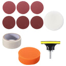 Car Auto Headlight Head Lamp Lens Cleaning Polishing Restoration Tools Kit