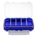 Plastic Double Sided Tackle Organizer Trout Lure Bobber Hooks Box Container