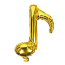 10 Pieces Single Music Note Foil Balloon Wedding Concert Dance Prom Party Decorations