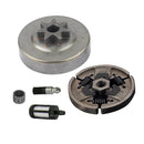 Pack of Clutch+Clutch Drum Chain Sprock Fuel Filter for Stihl MS290 MS390 029 039 Chainsaw Parts Replace 1125 160 2002