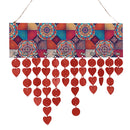 Bohemia Style Wooden Birthday Reminder Calendar Board Plaque Hanging Sign Home Wall Art Decoration