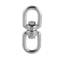 8-Model Hiking Stainless Steel Carabiner Key Rotating Universal Ring Chain Camping
