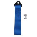 Car Emergency Bumper Protection Heavy Duty Fast Installation Tow Rope Trailer Strap With Towbar Bolt -Blue
