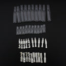 40 Pieces Bullet Connectors Crimp Terminals Female + Male Clear Insulated Cover 3.9mm