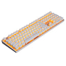 Ajazz AK33i Backlight USB Wired Mechanical Keyboard Ergonomic Gaming White