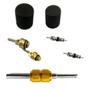 AC System Cap & Valve Service Schrader Valve Core Remover - Installer Tool