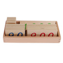 Montessori Wooden Number Cards with Box (1-1000)for kids Math Learning Small