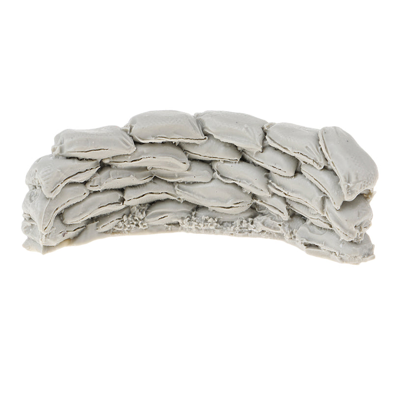 1/35 Scale Resin Model Scene Accessories Sandbags Wall C 7.5x2.5cm