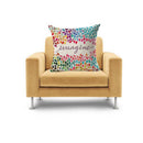 Home Bedroom Sofa Decor Throw Square Cushion Pillow Case Multicolor Printed Pillow Cover Cushion Cover Linen Car Pillowcase