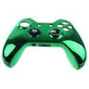 Chrome Housing Shell Skins Case Cover For Xbox One Elite Controller Green