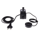 EU Plug Ultra Silent Aquarium Pond Submersible Pump Powerhead Fountain 7 W