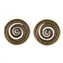 1 Pair Metal Vintage Turbine Ear Tunnel Plug Expander Stretcher Body Ear Jewelry 18mm
