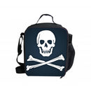 Kids Love Bento Bag Insulated Picnic School Thermal Lunch Tote Case Skull