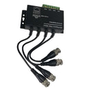 4CH Passive Video Balun Transceiver Box Via Twisted Pairs BNC Male RJ45