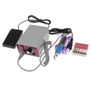 Professional Salon Manicure Pedicure Tool Nail Art Electric Acrylic UV Gel Drill File Grinding Bits Pen Machine Set 25000RPM
