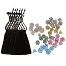 42PCS Polyhedral Dice 16mm for Dungeons and Dragons D20 D12 D10 D8 D6 D4