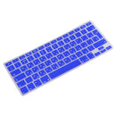 Russian-english Thin Keyboard Protector Decal Skin For For MacBook 13inch Blue