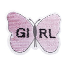 Cute Butterfly Design Sequins Patches Sew On Patch for DIY Clothing Accessories