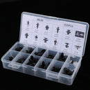 121 Piece Fender Door Hood Bumper Trim Clip Retainer Assortment Kit for Honda