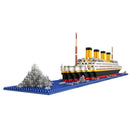 1860pcs Grand Titanic Building Blocks Kit Ship Model Kids Toy Gift