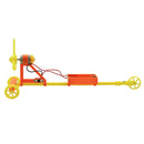 DIY Assembled Science Physical Experiment Model Set Electrical Wind Car Kids Educational Toy Gift