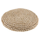 Japanese Style Handmade Straw Woven Seat Cushion Tatami Dia. 30cm (11.81")