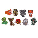 9 Pieces DIY Animals Patches Appliques Elephant Rabbit Patches for Garment Decoration