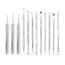 12x Blackhead Needle Acne Blemish Tool Pimple Extractor Removal Skin Care