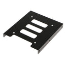 Professional 2.5 Inch To 3.5 Inch SSD HDD Metal Adapter Rack Hard Drive SSD Mounting Bracket Holder For PC Black