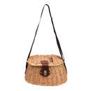 Vintage Fish Basket Wicker Fisherman Traps Cage Bass Trout Perch Fish Case