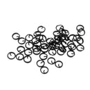 50pcs Copper Double Loops Fishing Split Rings Kit Fishing Lures Tackle Set