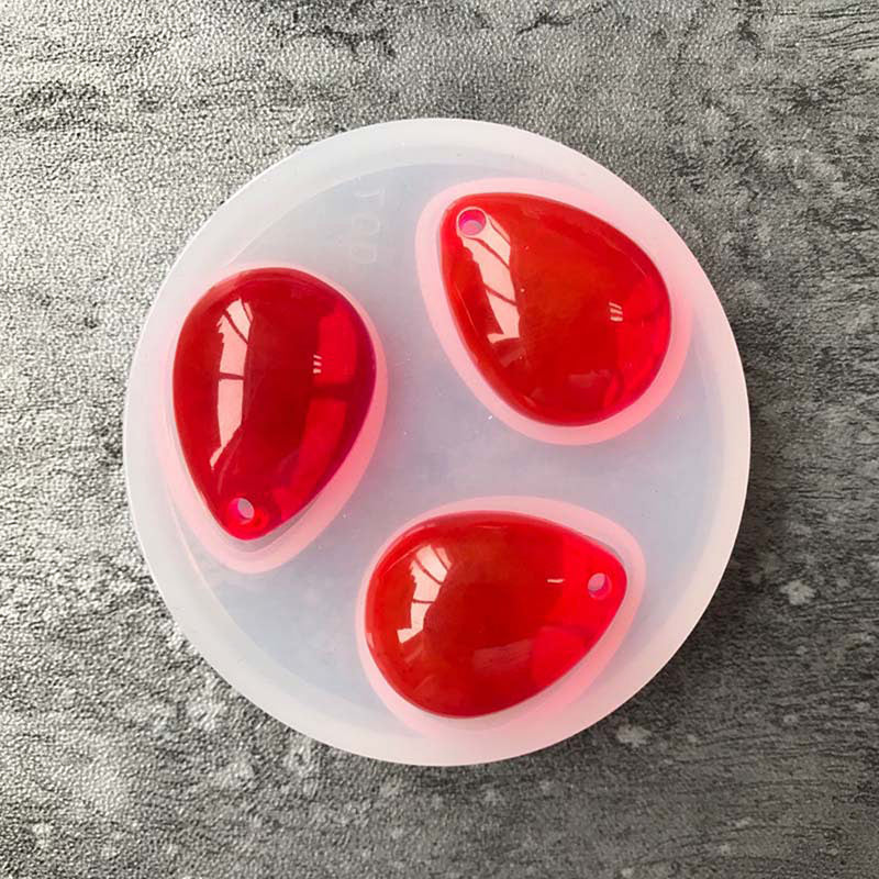 1 Piece Waterdrop Shape Silicone DIY Molds for Resin Jewelry Making Crafts