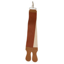 Double Layers Artificial Leather + Canvas Sharpener Strop Straight Tool Sharpening Shaving Belt Strap - 50cm Long