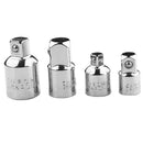 4Pieces 1/4'' 3/8'' 1/2'' Universal Joint Socket Converter Extension Bar Adapter Set