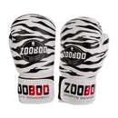 Adult PU Leather Boxing Gloves Punch Bag Tiger Design Cool Sparring Kickboxing Fighting MMA Mitts